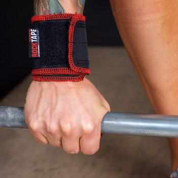Rocktape Rockwrists Black/Red-RockTape New Zealand-RockTape New Zealand