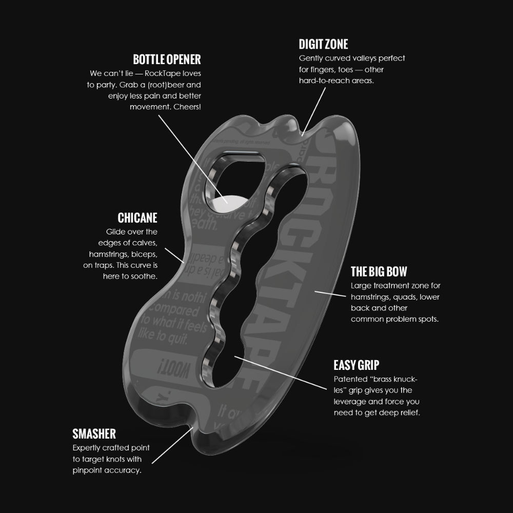 RockBlades Mullet Mobility Massage Tool