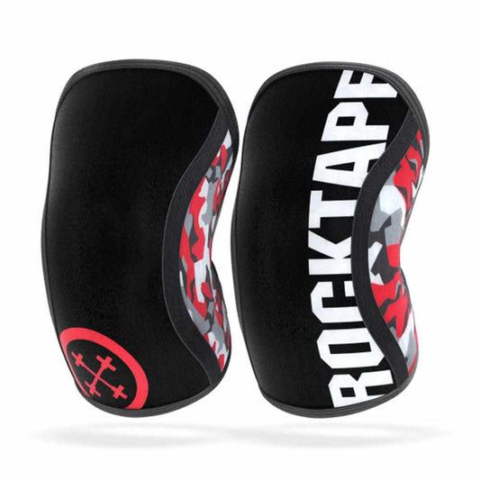 Rocktape Assassins Knee Sleeve - Red Camo 5mm-RockTape New Zealand-X Small-RockTape New Zealand