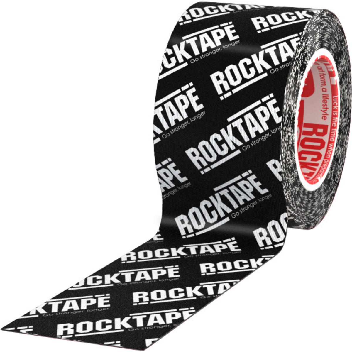Rocktape Black Logo 5cm x 5mtr Roll