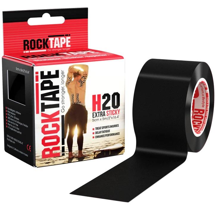 Rocktape H2o Black 5cm x 5mtr Roll