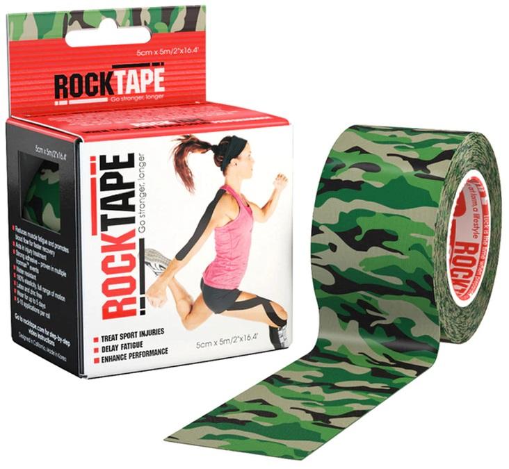 Rocktape Camo Green 5cm x 5mtr Roll