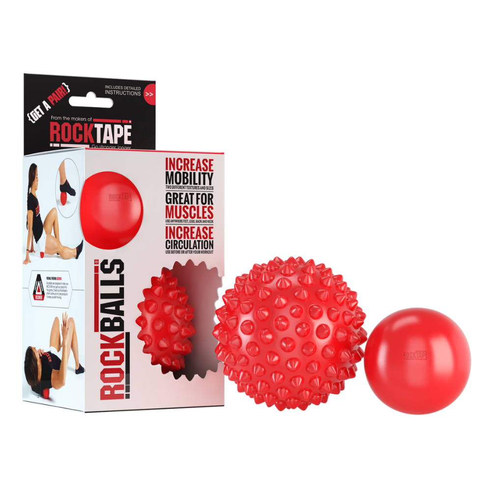 Rocktape Rockballs 9cm spike and 6cm smooth