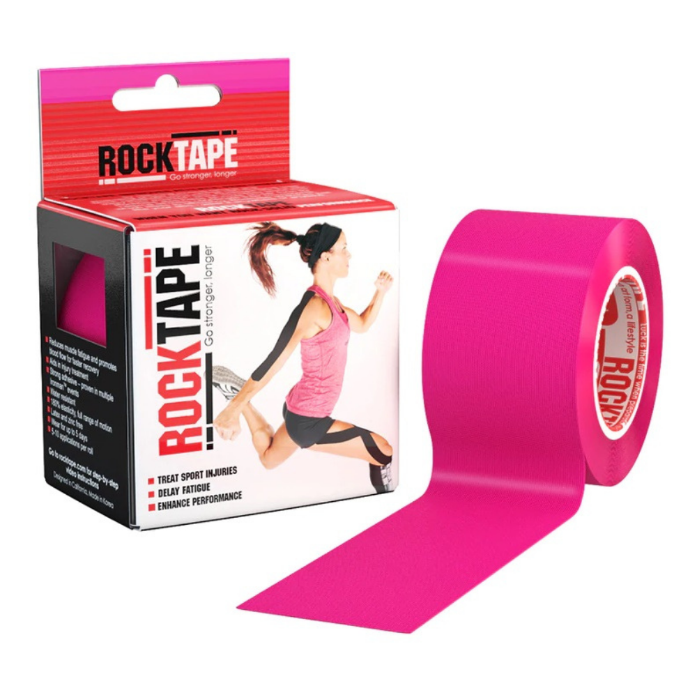 Rocktape Plain Pink 5cm x 5mtr Roll-RockTape New Zealand-RockTape New Zealand