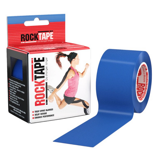 Rocktape Plain Blue 5cm x 5mtr Roll-RockTape New Zealand-RockTape New Zealand