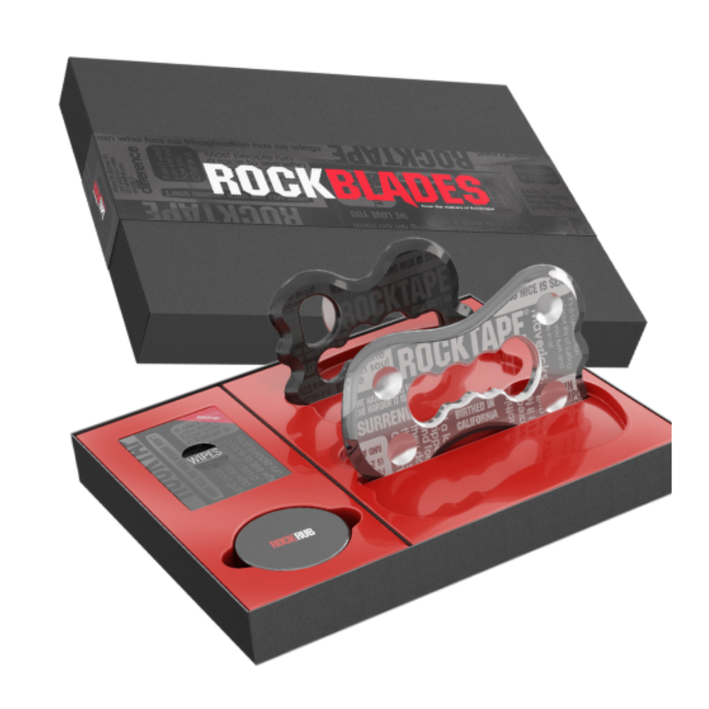 Rocktape Rockblades IASTM Soft Tissue PT Tool Set-RockTape New Zealand-RockTape New Zealand